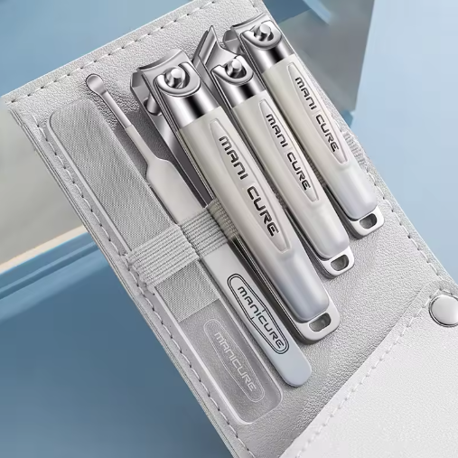 5 Piece Stainless Steel Nail Clipper Set