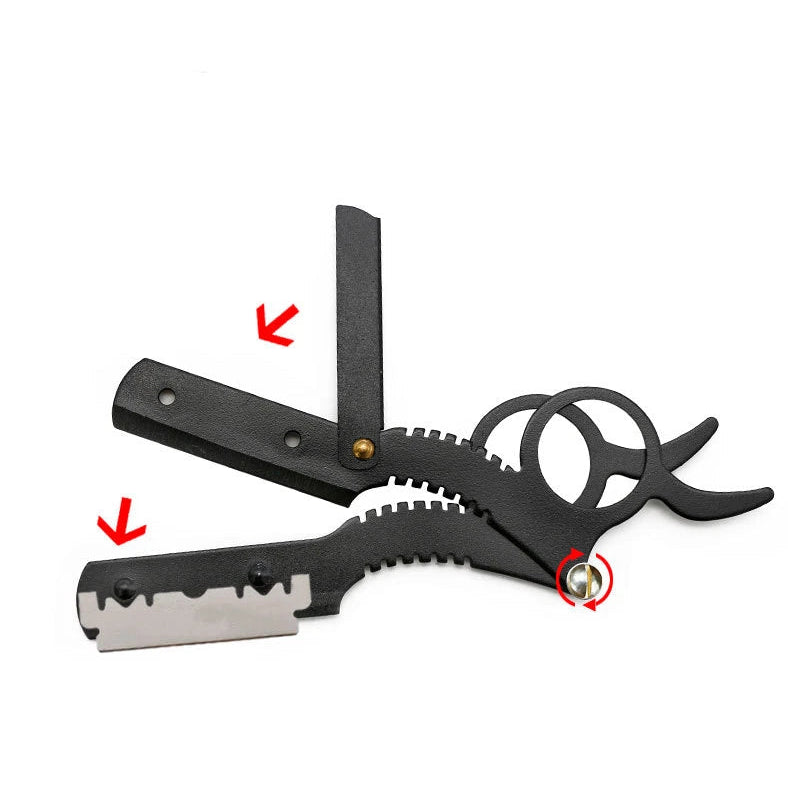 Straight Edge Trimming Blade Razor