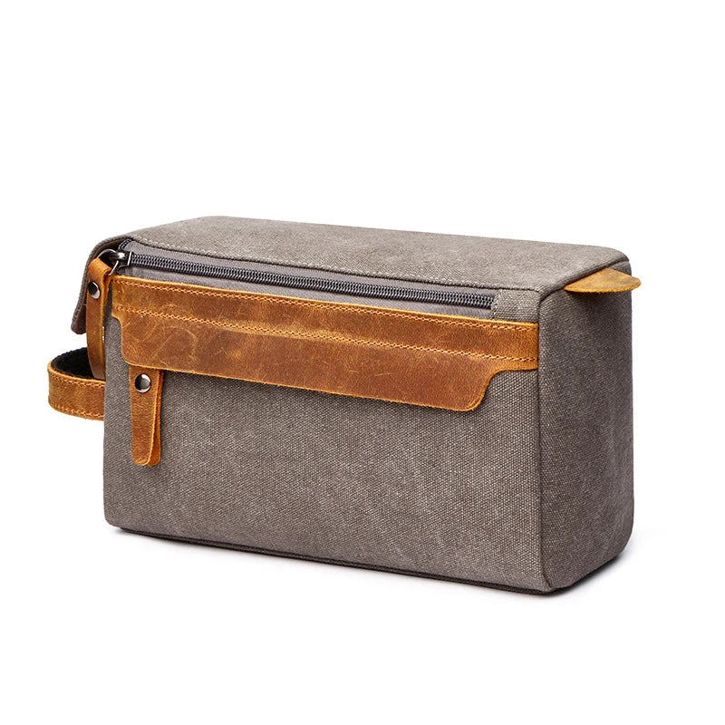Trousse de toilette en toile