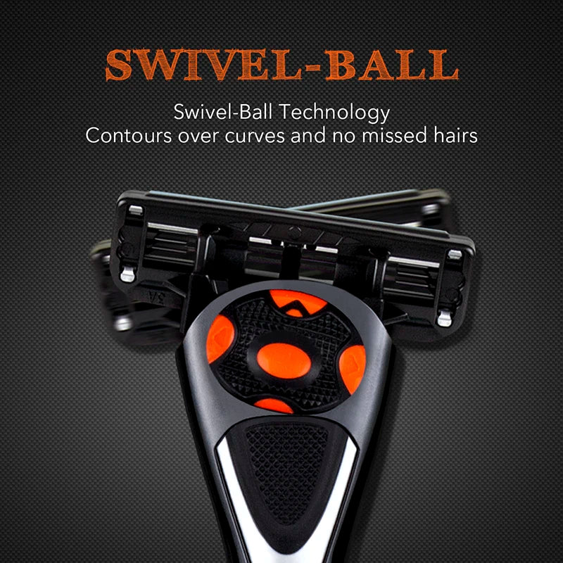 Rasoir Qshave Black Spider avec tondeuse