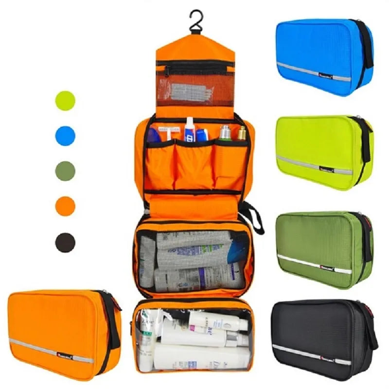 Grande trousse de toilette suspendue