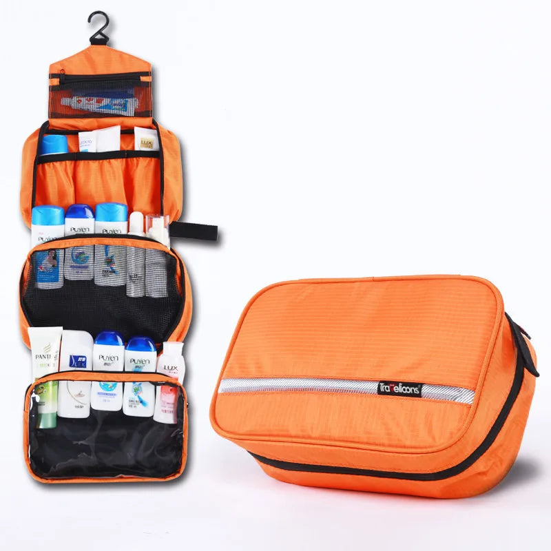 Grande trousse de toilette suspendue