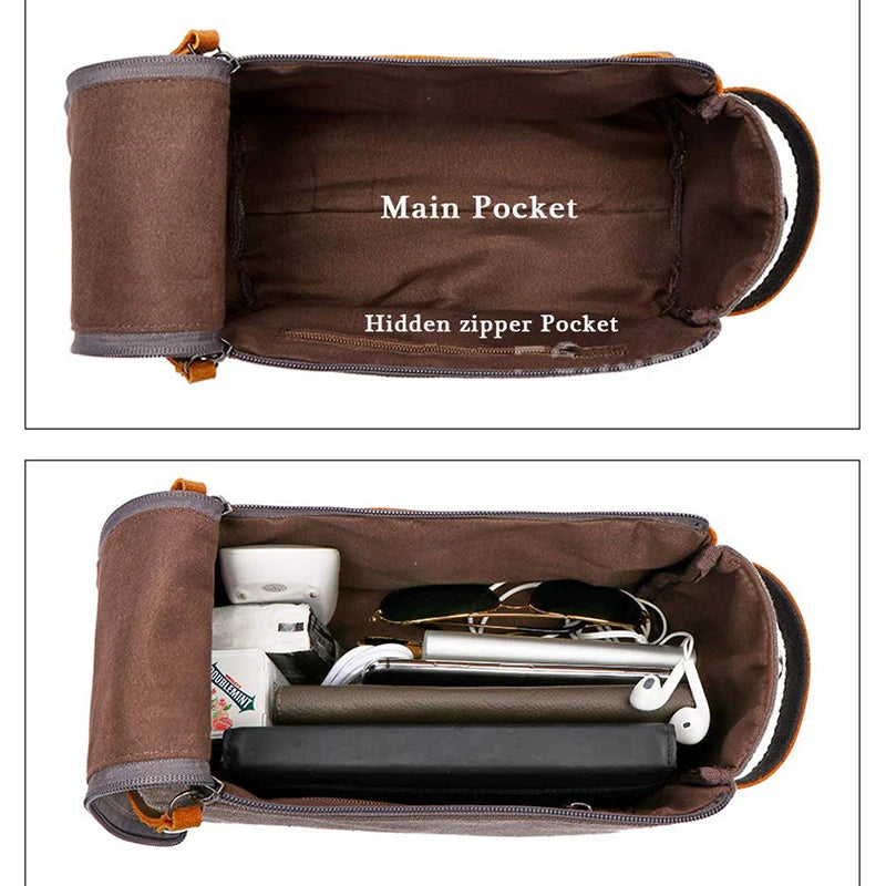 Trousse de toilette en toile