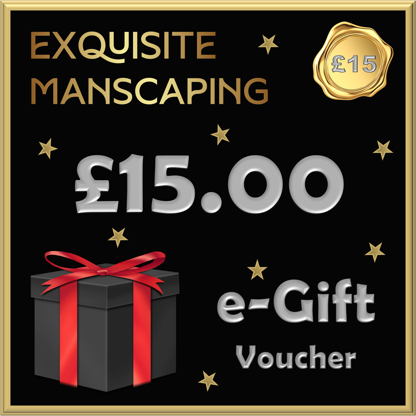Exquisite Manscaping e-Gift Vouchers Now Available...