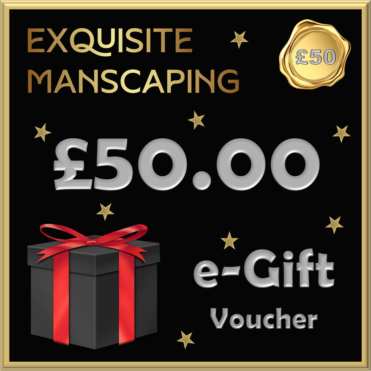 Exquisite Manscaping e-Gift Vouchers Now Available...