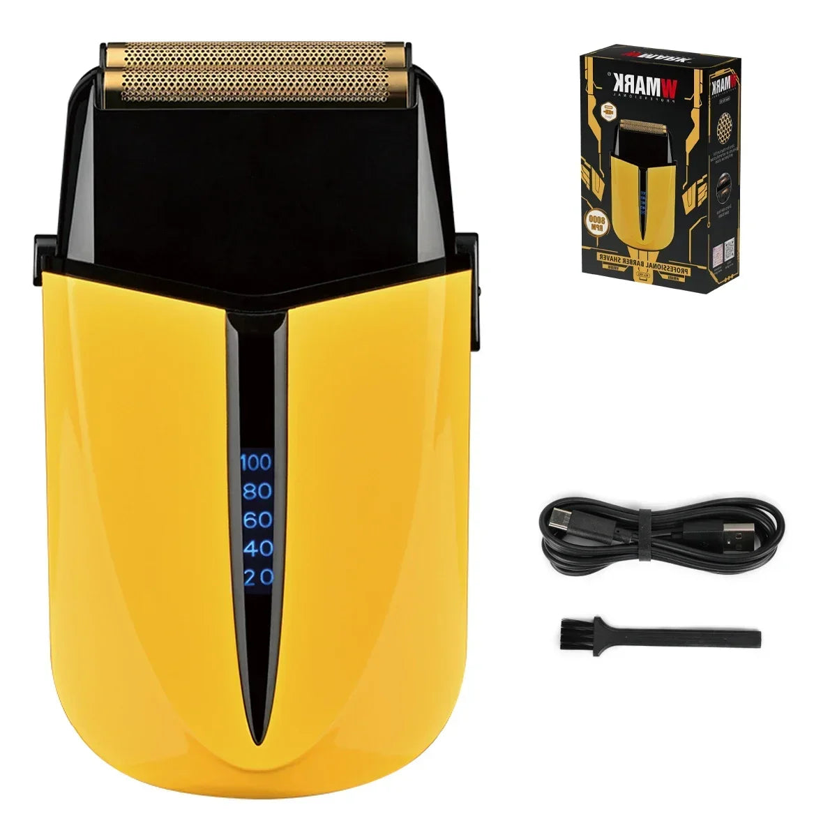 WMARK NG-1902 8000RPM Titanium Mesh Electric Shaver