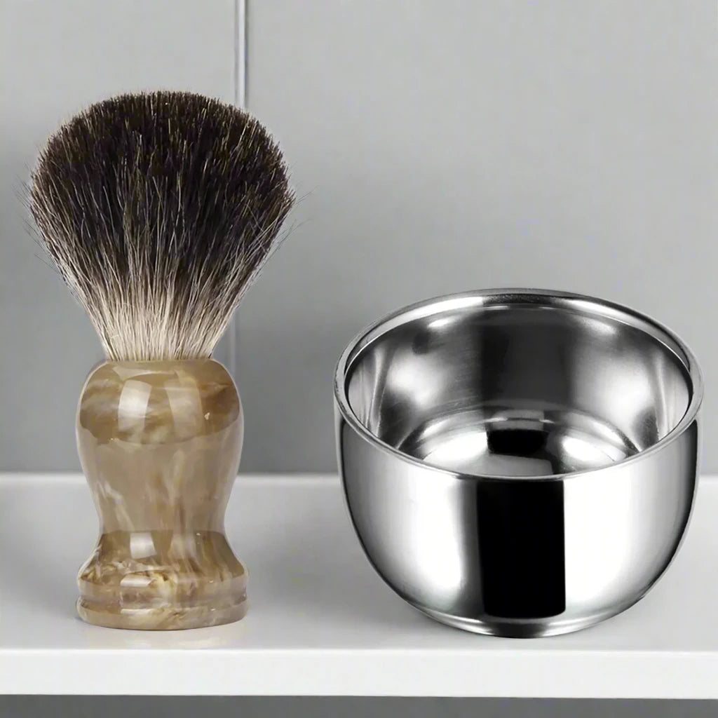 Classic Shaving Brush & Bowl