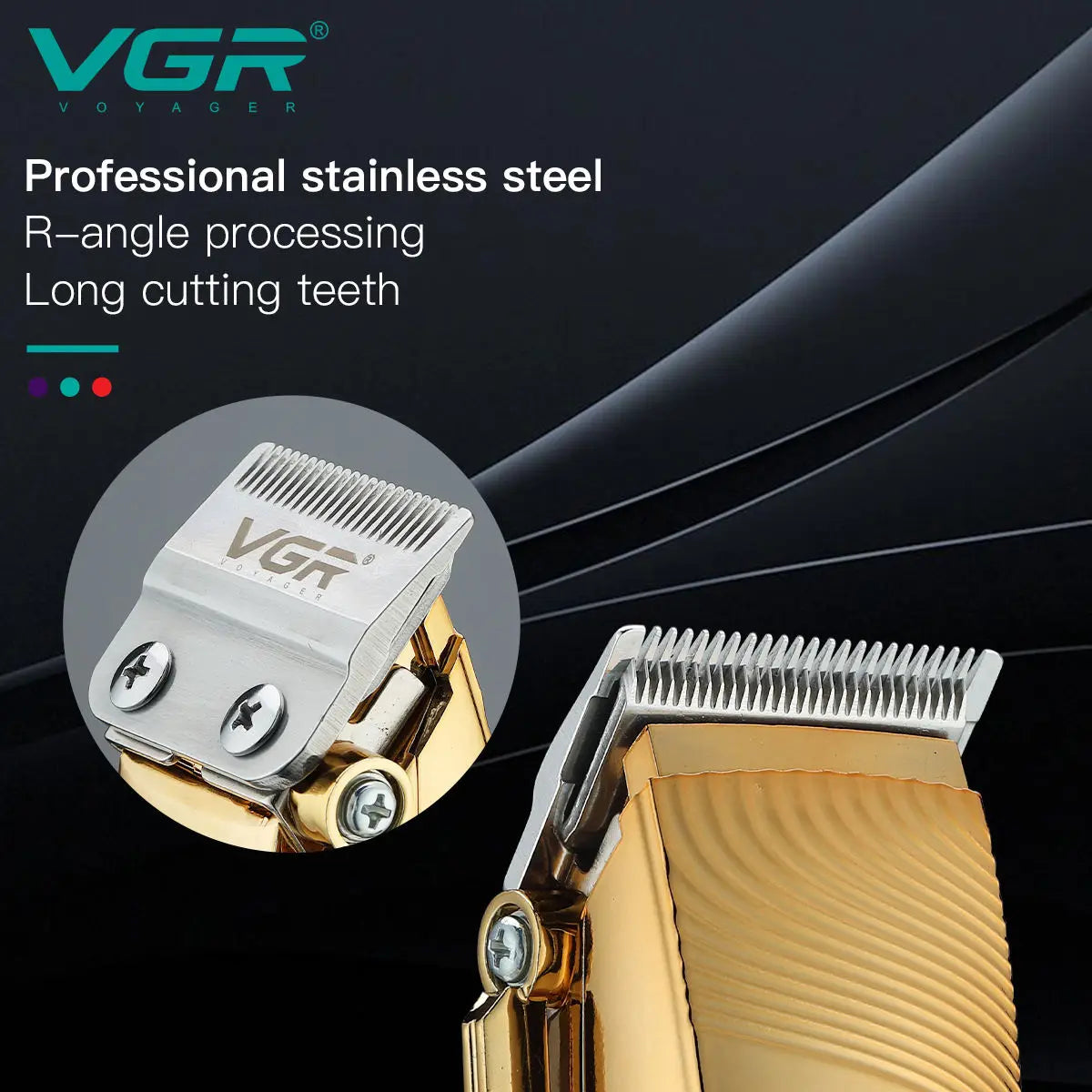 VGR 280 Professional Rechargeable Hair Trimmer
