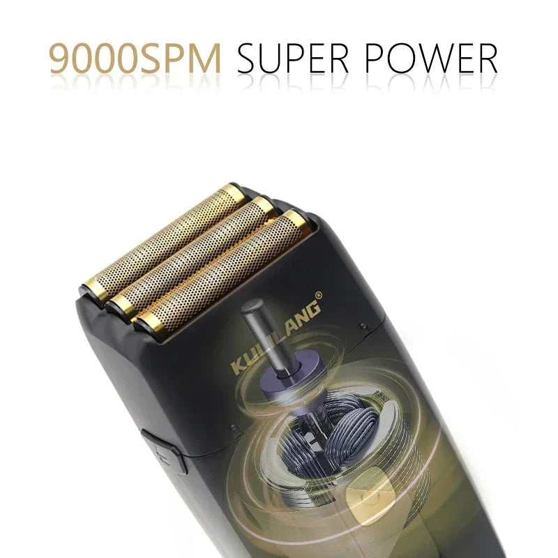 Reciprocating 3-Blade Washable Electric Shaver