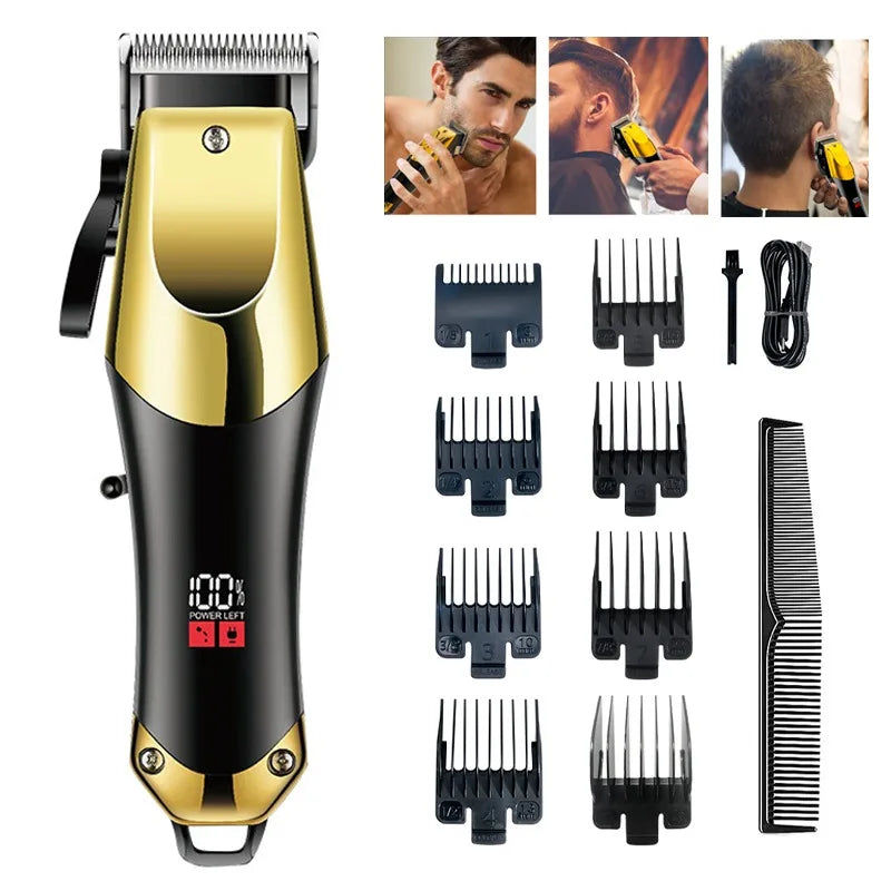 Cordless Barber Hair Clipper