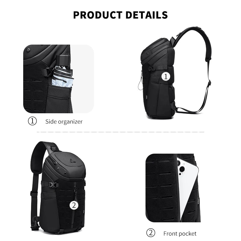Sac à bandoulière étanche de grande capacité
