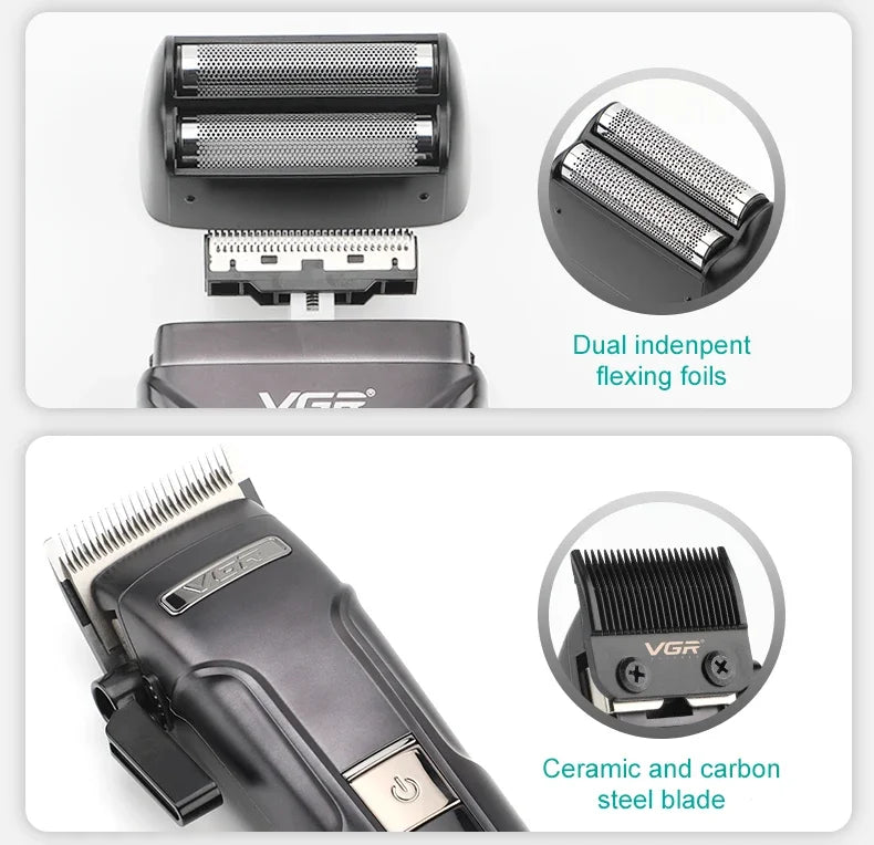 VGR Hair Trimmer Grooming Set