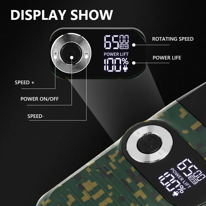 Kemei Digital Electric Shaver