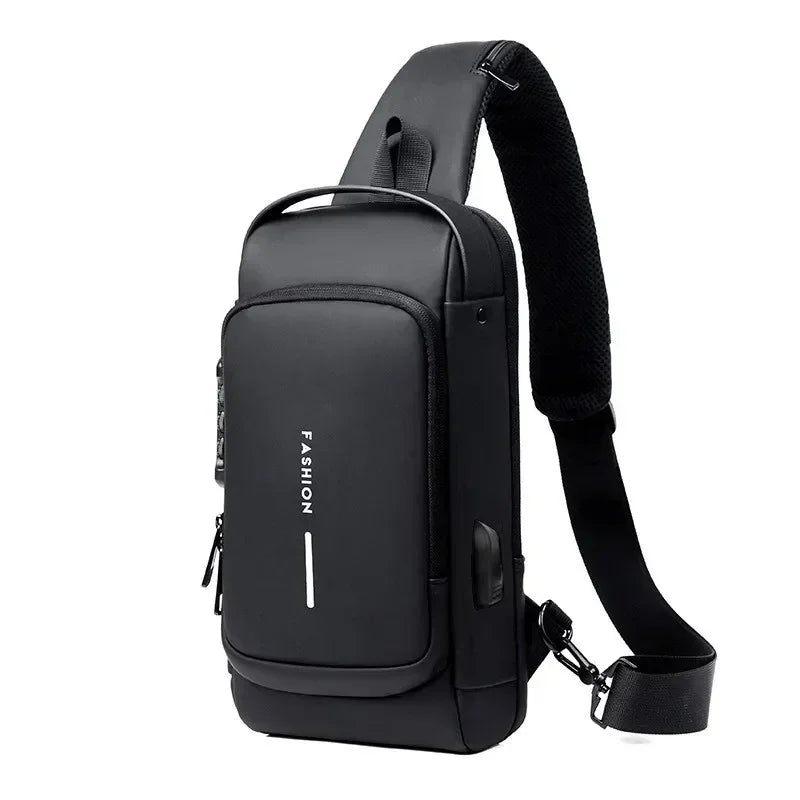 Anti Theft USB Chest & Back Bag