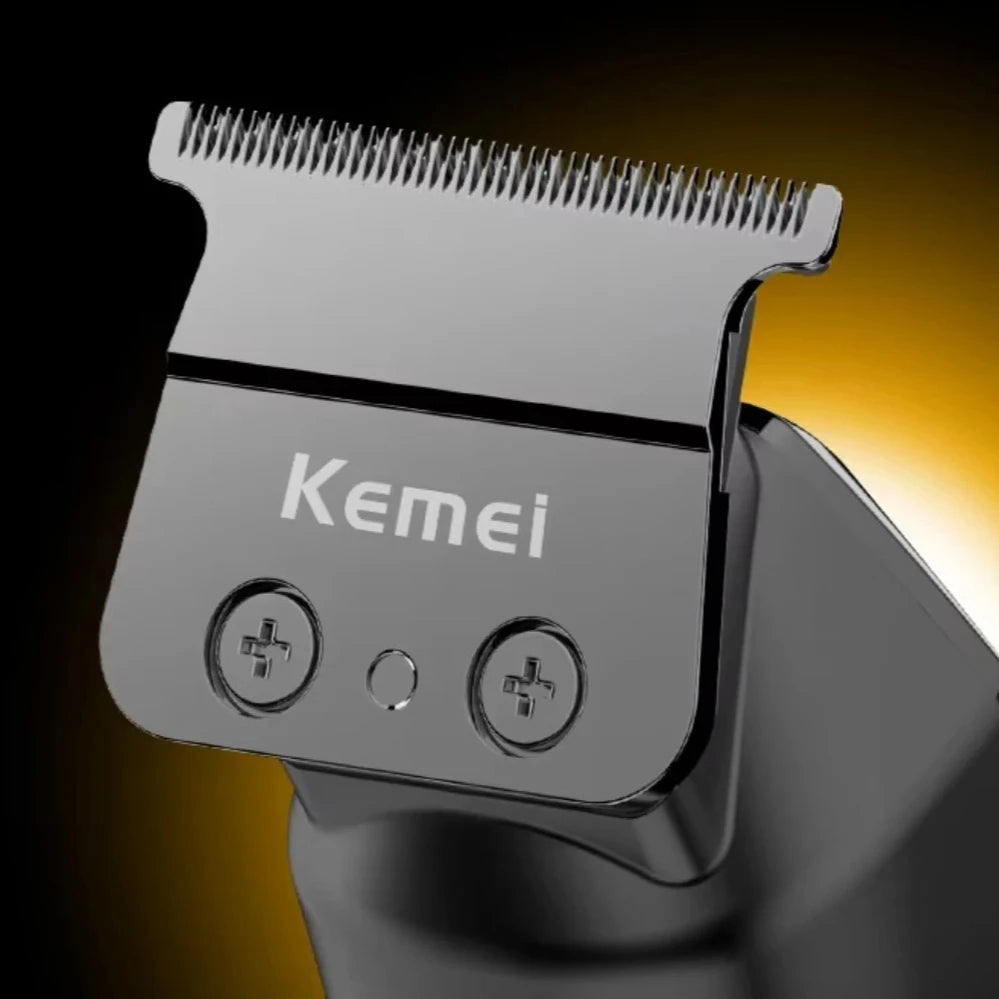 Tondeuse à cheveux sans fil rechargeable Kemei