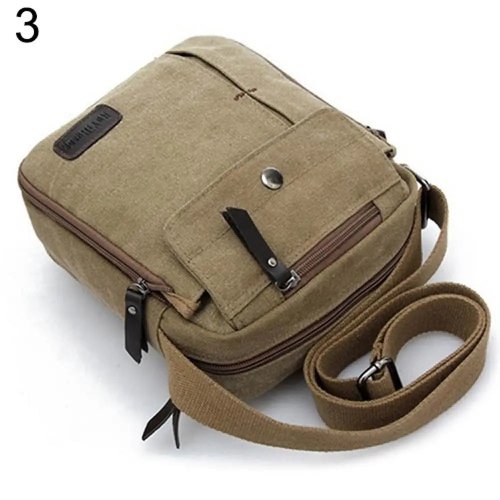 Casual Canvas Crossbody Bag
