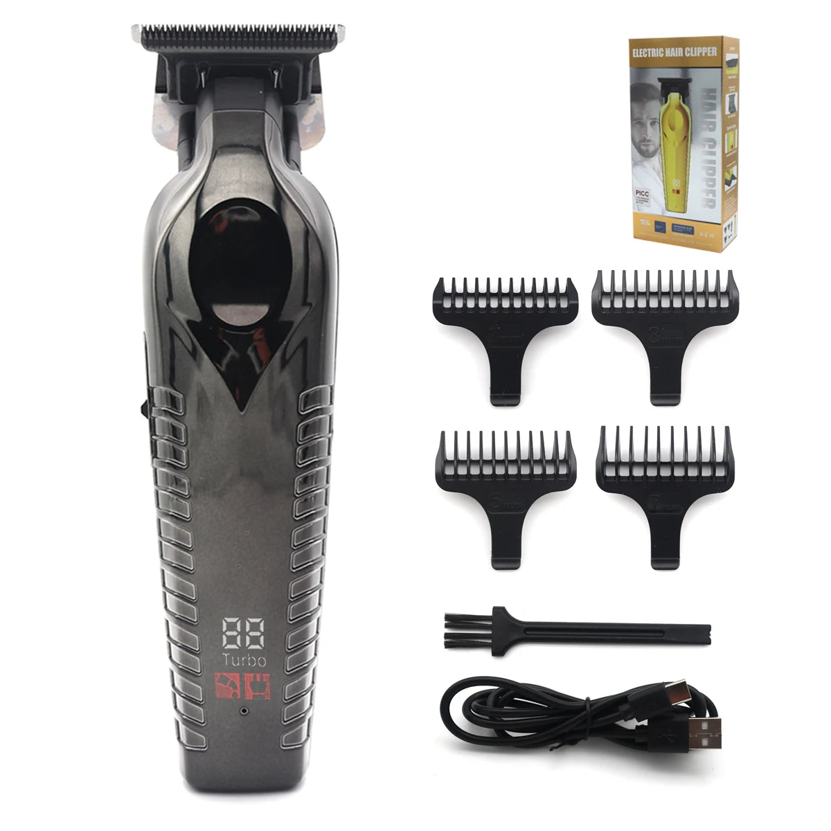 Tondeuse à barbe et poils du corps à lame DLC