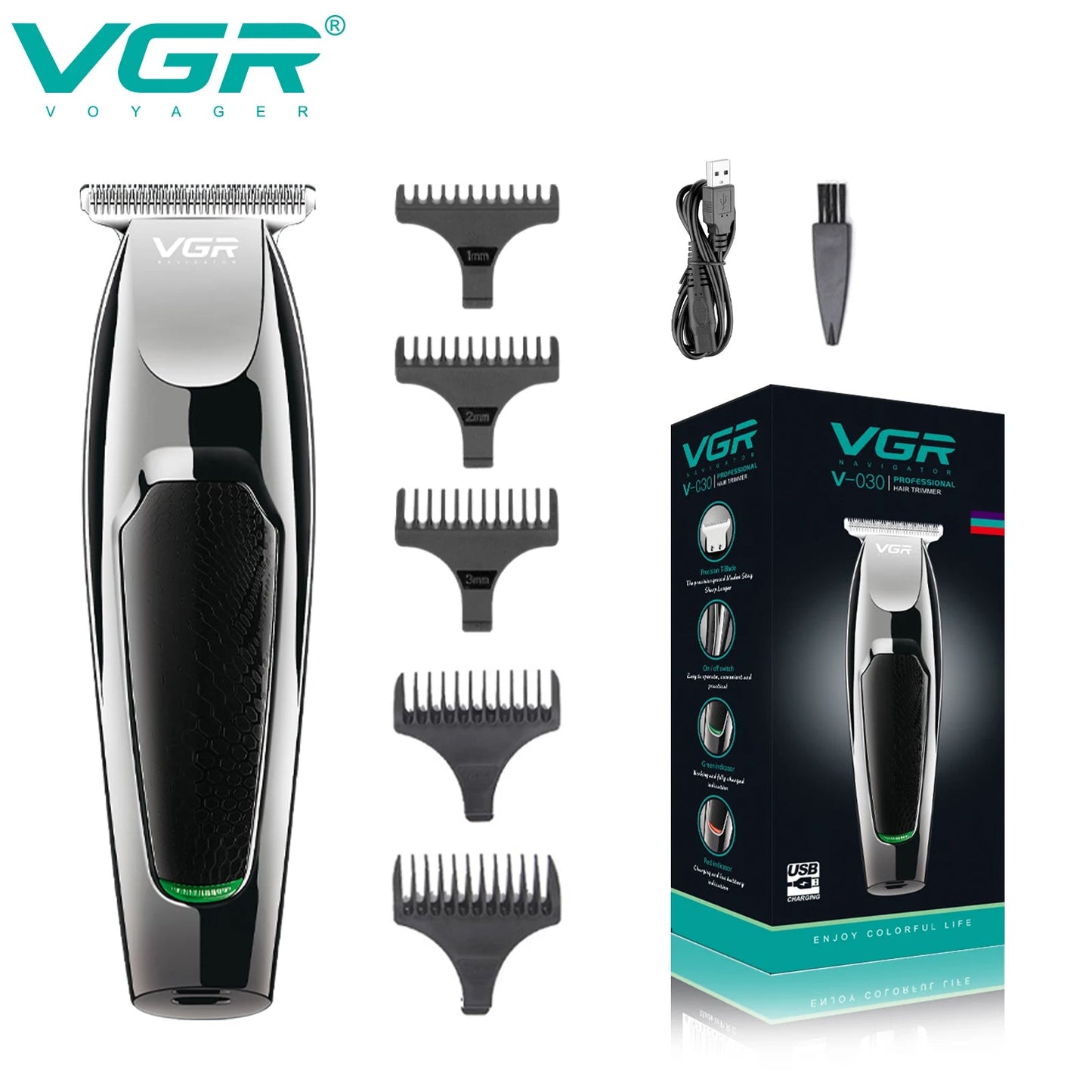 Tondeuse à barbe sans fil VGR