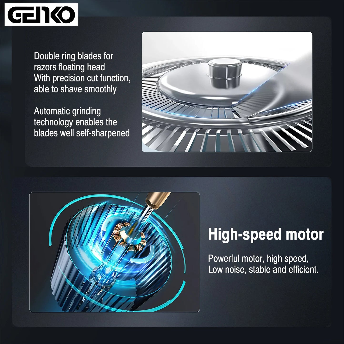 Beard Stubble Electric Shaver