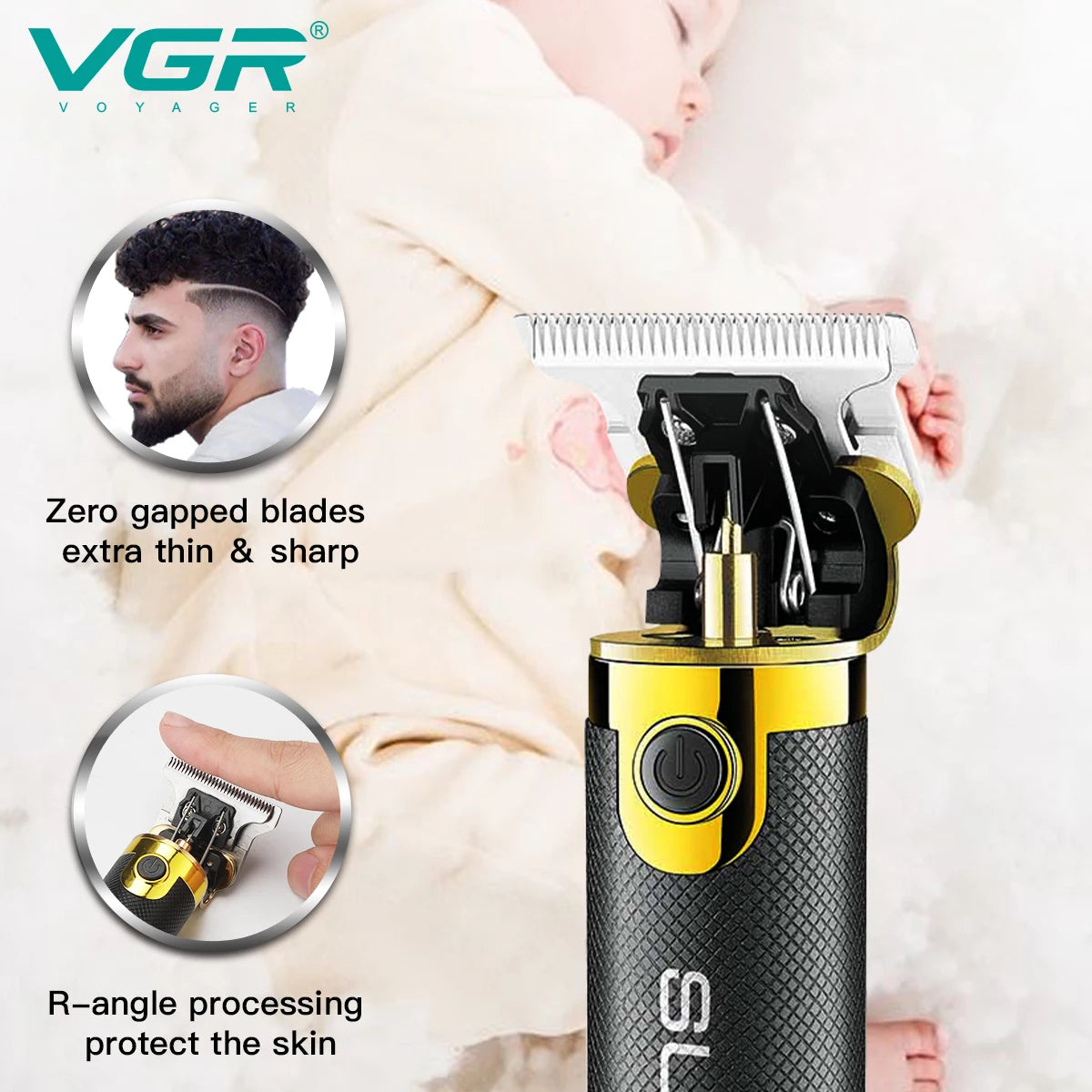 VGR Beard & Hair Trimmer