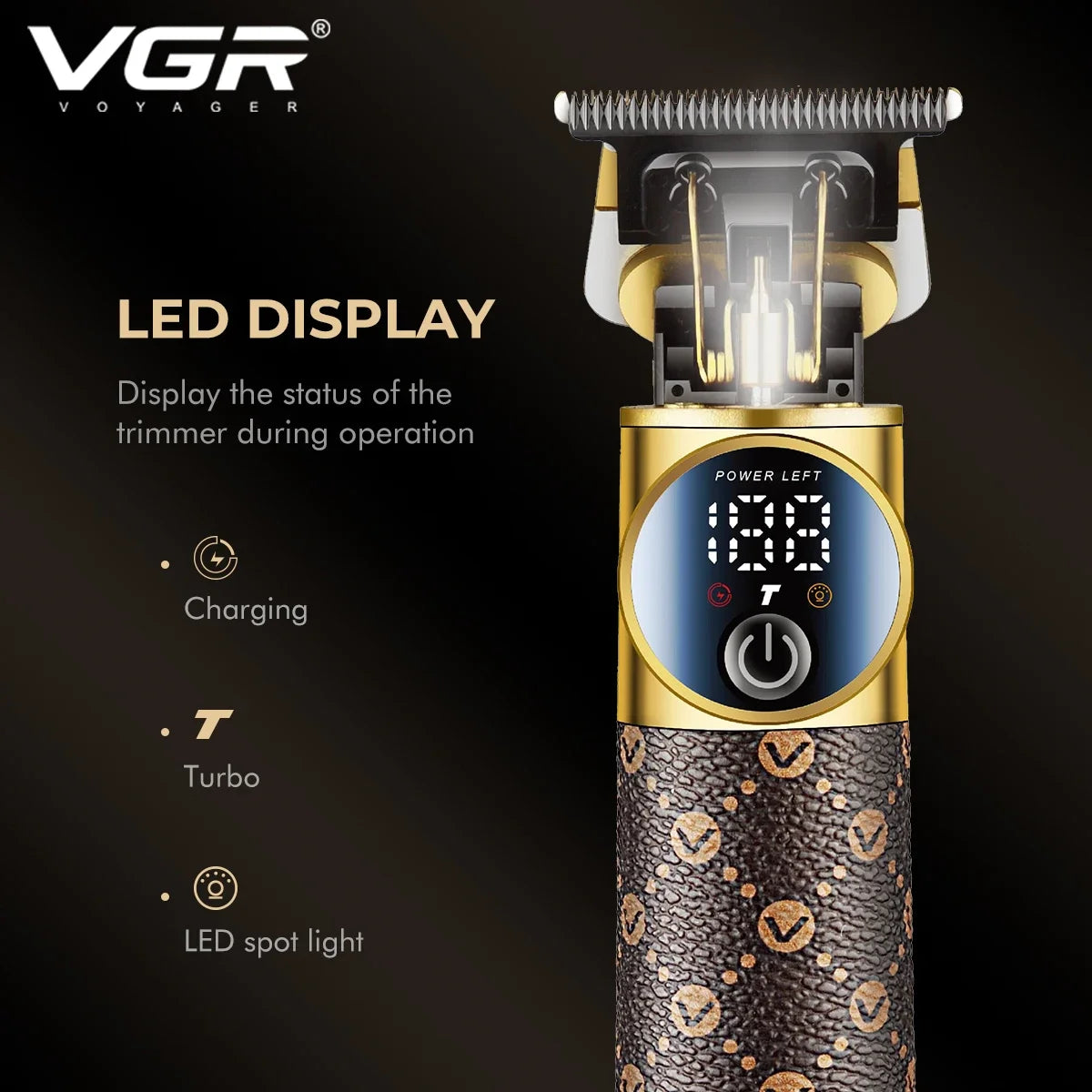 VGR V-942 Rechargeable Beard & Body Hair Trimmer