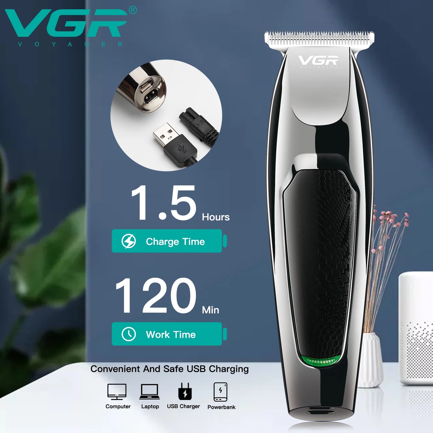 Tondeuse à barbe sans fil VGR