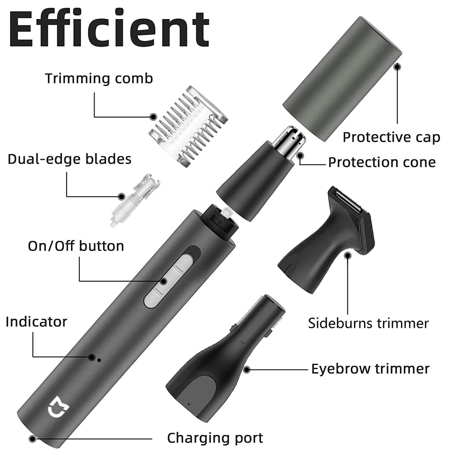 USB Nose Hair Trimmer