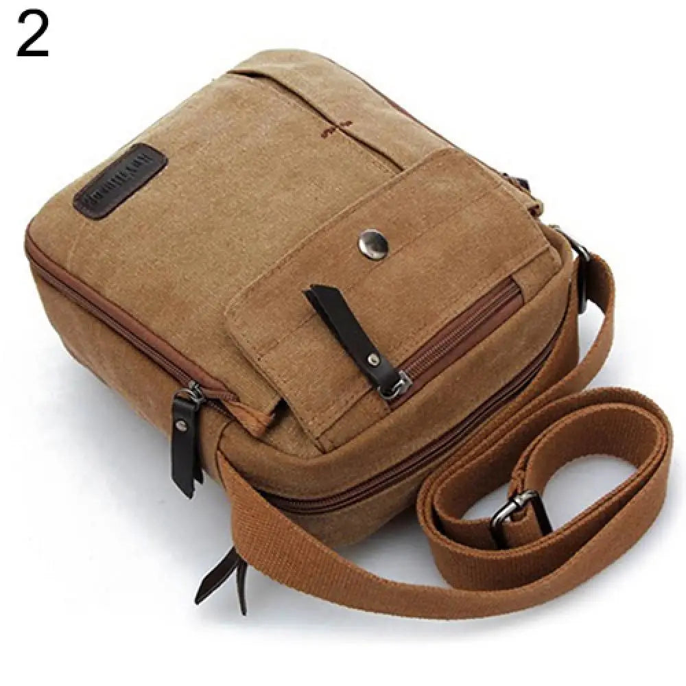 Casual Canvas Crossbody Bag