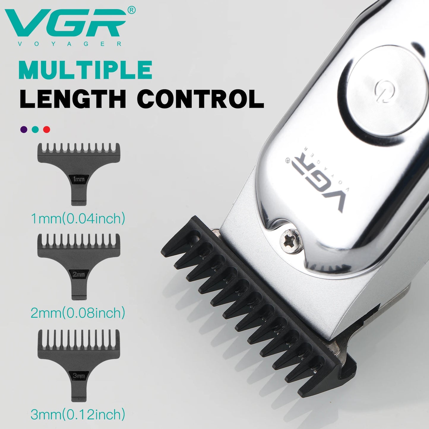 Mini tondeuse à barbe rechargeable VGR