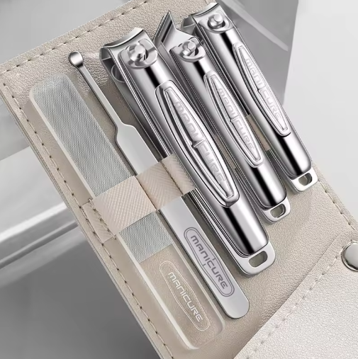 5 Piece Stainless Steel Nail Clipper Set