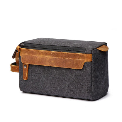 Trousse de toilette en toile