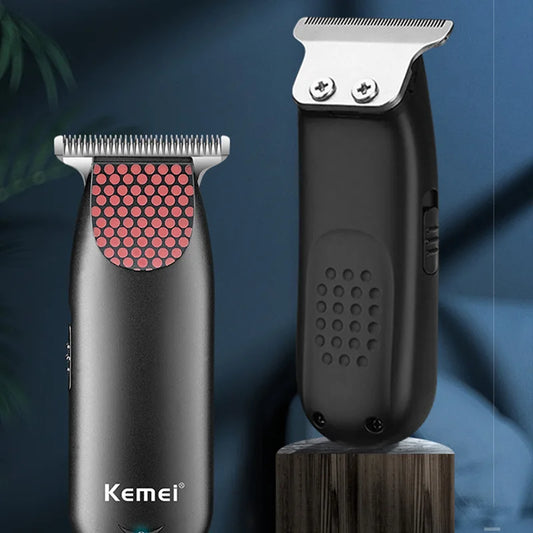 Mini tondeuse à barbe USB Kemei