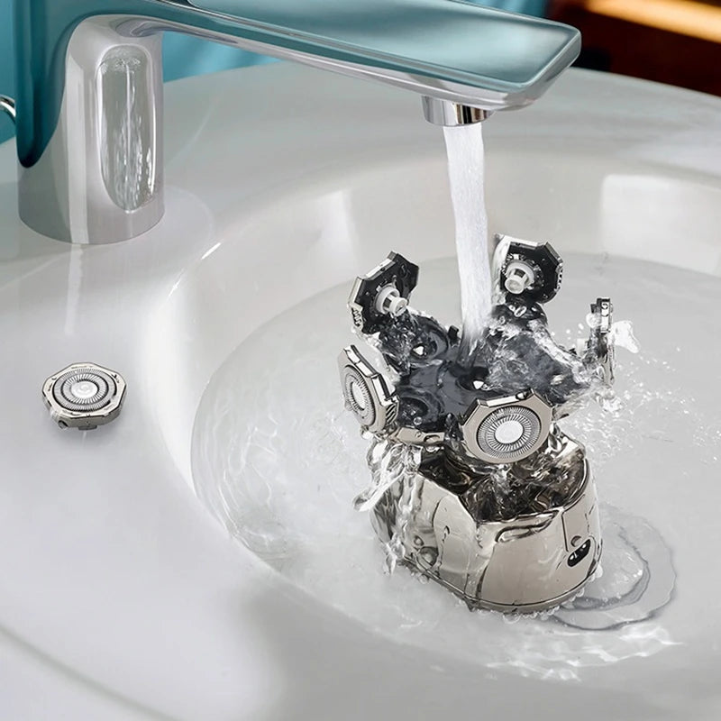 Digital Display Head Shaver & Grooming Kit