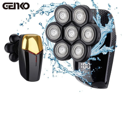 GENKO 7D Wet & Dry Head Shaver