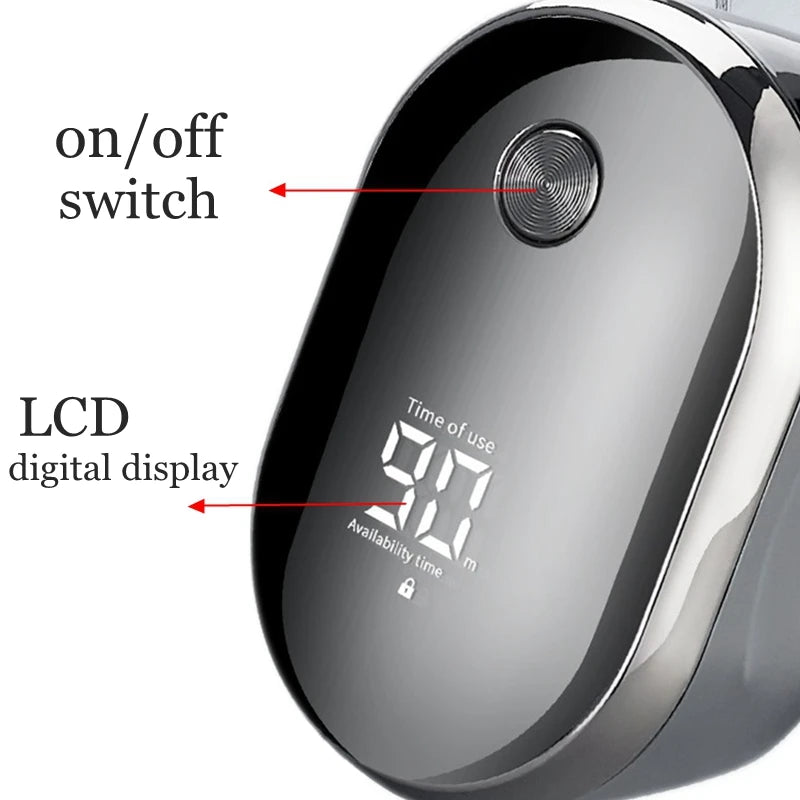 Digital Display Head Shaver & Grooming Kit