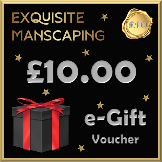 Des chèques-cadeaux électroniques pour un soin manscaping exquis sont désormais disponibles...