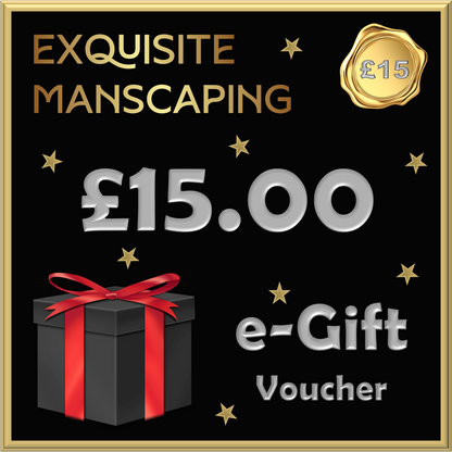 Des chèques-cadeaux électroniques pour un soin manscaping exquis sont désormais disponibles...