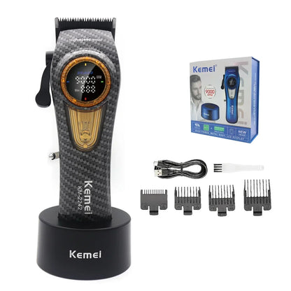 Kemei Tondeuse à cheveux professionnelle 9000 tr/min