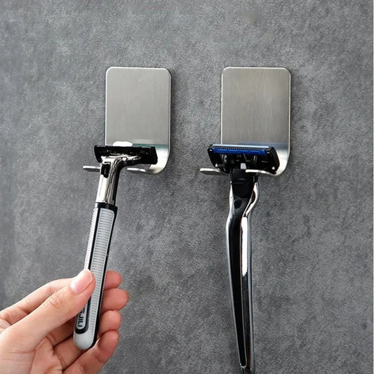 2pk Stainless Steel Razor Holder