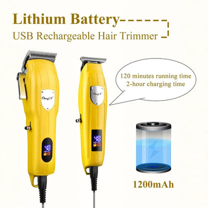 LCD Professional Clipper Grooming Kit