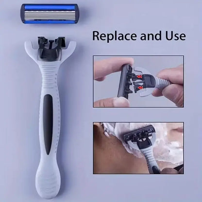 Disposable Head 6 Blade Razors