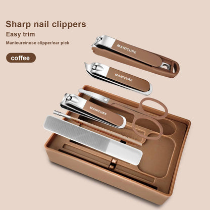 Coffret de soins des ongles 6 pièces