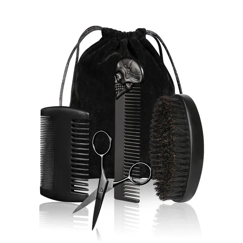 Ensemble de soins de barbe 4 pièces