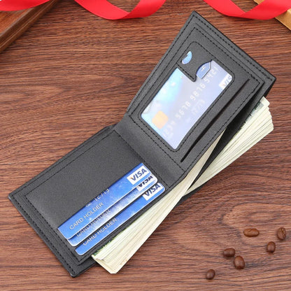 Frosted Leather Multi-Slot Wallet