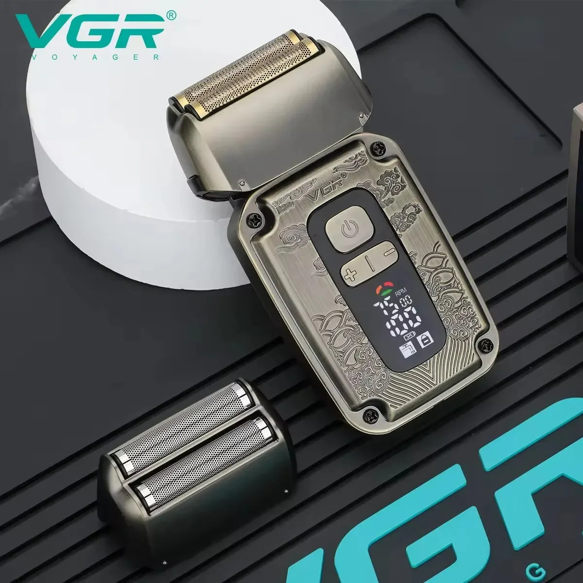 Rasoir électrique rechargeable et étanche VGR