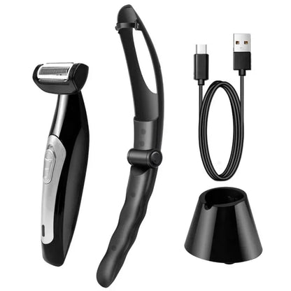 Rasoir extensible USB pour le dos et le corps