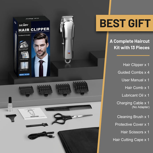 Sejoy Professional Hair Clipper Set