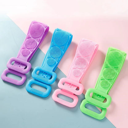 Brosse à récurer en silicone pour le corps