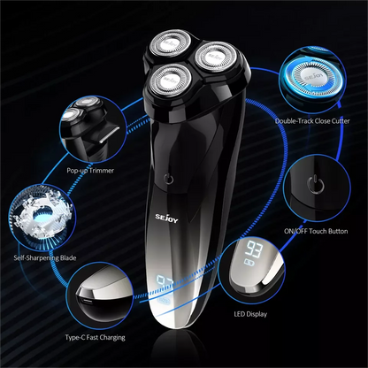 SEJOY 3D Wet & Dry Electric Shaver