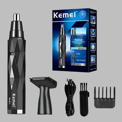 Kit de toilettage mini rechargeable multi-usages Kemei